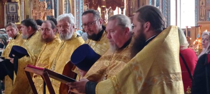Поездка в Воронеж к привезённой святыне — ковчегу с мощами свт. Тихона, Патриарха Московского