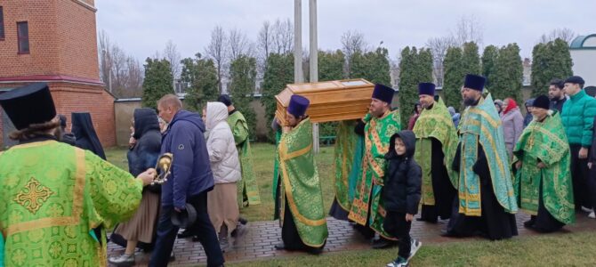 Настоятель принял участие в торжествах по случаю дня памяти прп. Илариона Троекуровского